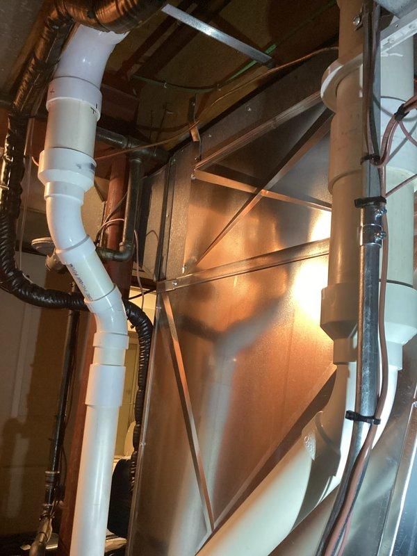 Completed furnace tune-up and air conditioning tune-up on split system. Installed new 20x25x5 MERV 35 air filter in system filter housing. Performed standard maintenance inspection and system evaluation, with both heating and cooling units found to be operating within normal parameters.