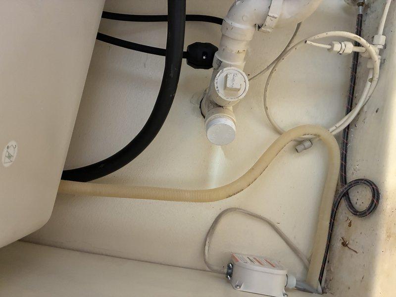 Reconnected bathroom sink plumbing that had been previously disconnected. Verified all P-trap connections were properly secured, tested drainage system for leaks, and confirmed proper water flow through faucet supply lines upon completion.