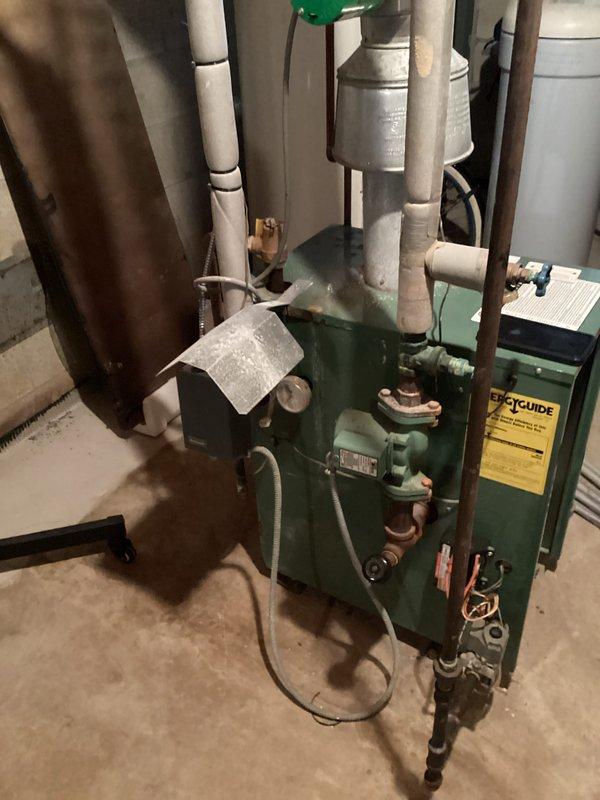 Completed high-efficiency boiler tune-up and inspection on residential heating system. Performed comprehensive maintenance including cleaning heat exchanger, inspecting burner assembly, testing all safety controls, and verifying proper combustion levels. Checked expansion tank pressure, examined piping connections for leaks, and confirmed all valves and fittings were operating correctly. System restored to optimal performance with no heat issues identified.