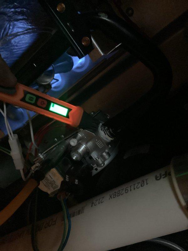 Responded to service call for gas valve replacement on HVAC system. Upon arrival, performed diagnostic testing using digital multimeter to confirm gas valve failure. Removed defective gas valve assembly from unit and installed new replacement valve, ensuring all connections were properly secured and sealed. Completed system startup procedures, verified proper gas flow and valve operation, and confirmed unit returned to normal heating function.