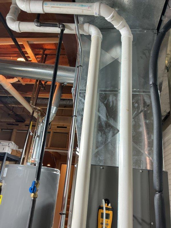 Completed comprehensive tune-up service on Lennox furnace and air conditioning system, including inspection of all major components, blower motor, gas valve assembly, combustion chamber, venting system, and electrical connections. Verified proper operation of all safety controls and documented filter size specifications for account records. System tested and confirmed operating within manufacturer specifications.
