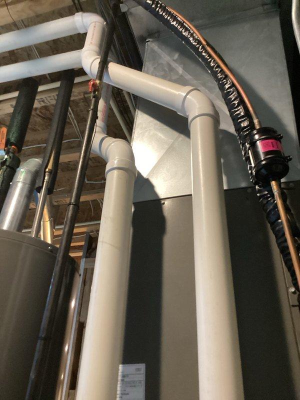 Completed comprehensive seasonal tune-up on Honeywell Home HVAC system including furnace and air conditioning components. Performed full system inspection, verified control board operation with all electrical connections secure and LED indicators functioning properly, checked blower motor assembly, inspected PVC condensate drainage system, and confirmed all ductwork connections are sealed and secure.