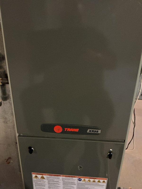 Completed comprehensive tune-up service on residential HVAC system consisting of Trane XR95 furnace and outdoor condensing unit. Performed full system inspection, cleaned condenser coils, checked refrigerant levels, tested all electrical connections, verified proper airflow, and confirmed both heating and cooling components operating within manufacturer specifications.
