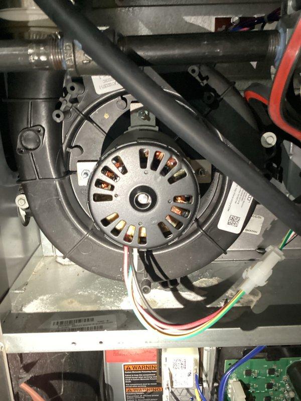 Completed comprehensive tune-up on residential forced air furnace system. Performed thorough inspection of blower motor assembly, heat exchanger, electrical connections, and all internal components with access panel removed for detailed evaluation. All systems found to be operating within normal parameters with no deficiencies noted; unit is clean, well-maintained, and functioning properly.
