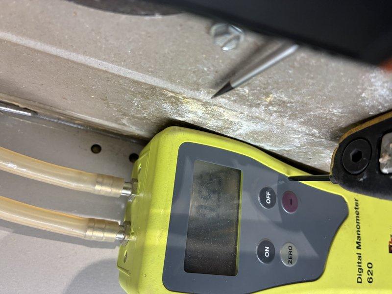 Completed comprehensive furnace tune-up and system diagnostics as requested. Performed temperature differential measurements using digital thermometer and conducted pressure testing with digital manometer to verify proper system operation and airflow balance.