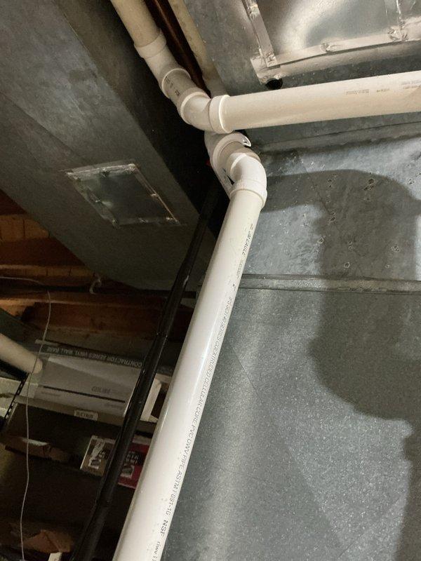 Completed comprehensive furnace tune-up including full system inspection and performance verification. Performed visual inspection of ductwork, PVC condensate drain lines, and mechanical components, utilizing inspection camera to assess internal duct conditions and verify proper airflow pathways. All system components found operating within normal parameters with no issues identified.