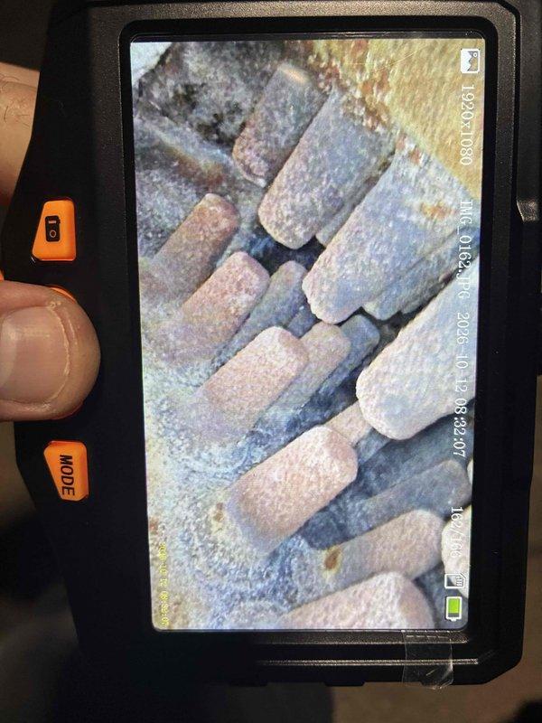 Completed comprehensive furnace tune-up including thermal imaging inspection of heat exchanger, which showed normal operating conditions with no cracks or failures detected. Inspected and tested ignition system components including flame sensor, confirming proper operation and completing all preventive maintenance checklist items.