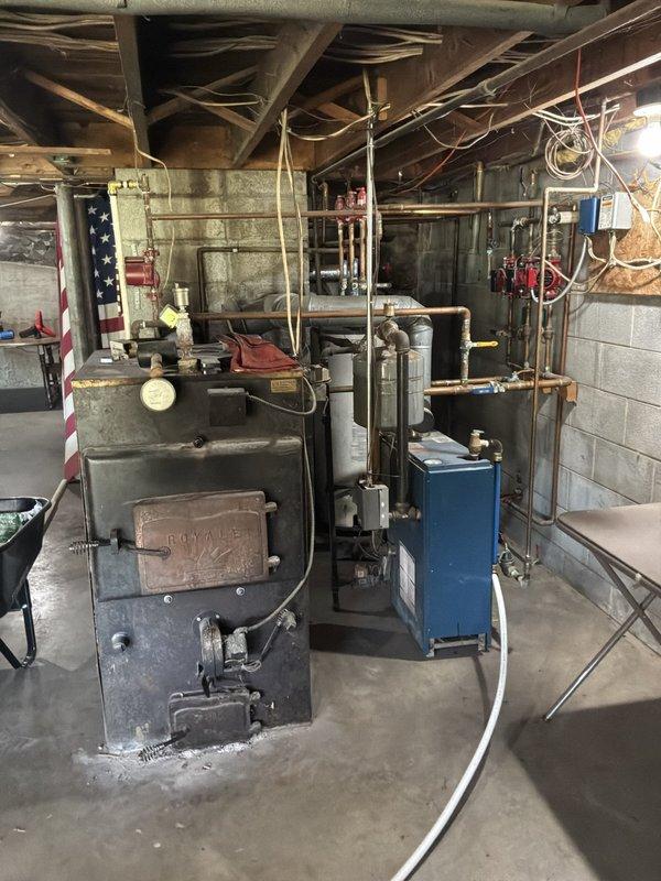Provided estimate for water heater with pilot light failure due to defective thermocouple. Unit dating from 1983 showing significant age and wear, with recommendation for thermocouple replacement to restore proper pilot light operation.