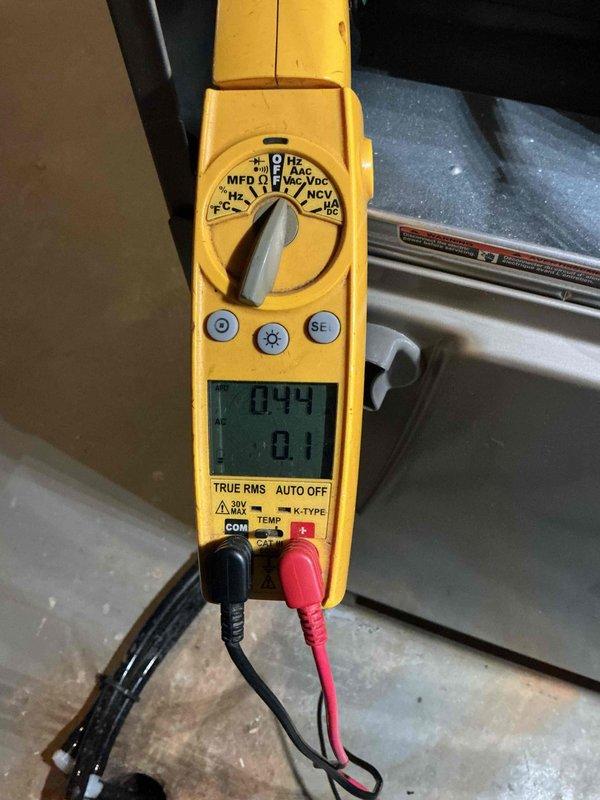 Performed a furnace tune-up, including electrical diagnostics with a true RMS clamp multimeter to verify component readings, such as capacitance (MFD) and amperage draw. Inspected the unit's operating condition and confirmed system components were within normal operating parameters.