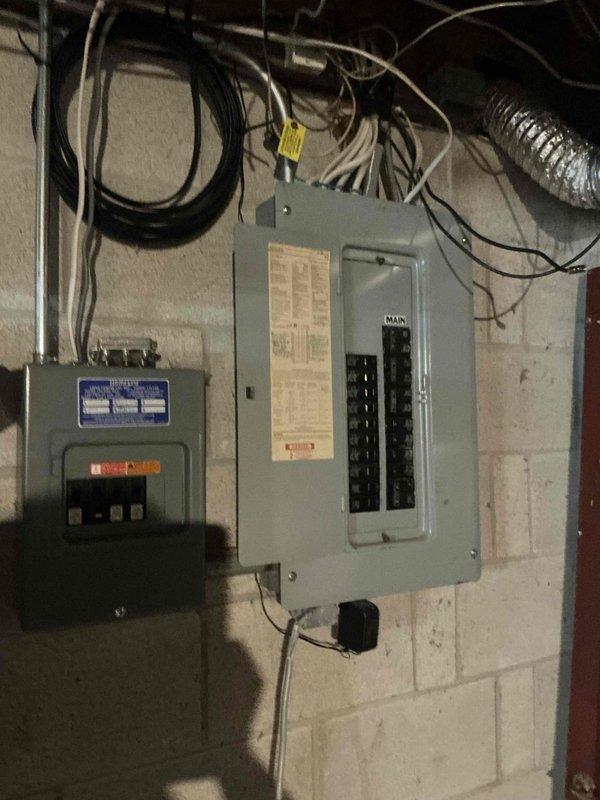 Performed a furnace replacement estimate after diagnosing a failed control board and pressure switch, along with a faulty T10 module. Inspected the air handler, return filter slot, ductwork connections, and electrical service panels to confirm installation conditions. Documented the unit and surrounding components with photos, and noted that the T10 module repair must be included with the installation, with the part ordered in advance so installers can complete it during the replacement.