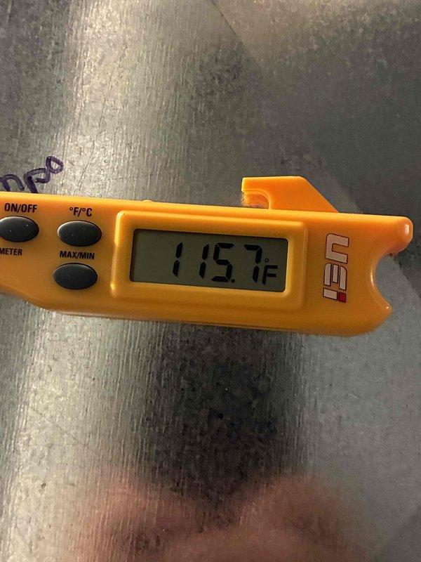 Performed a seasonal tune-up on the HVAC system, including electrical diagnostics with a True RMS clamp meter to verify component readings and inspect the control wiring. Used a digital thermometer to measure system temperatures and confirm proper operation. No visible frost, corrosion, or cracking was observed, and the system was left operating normally.