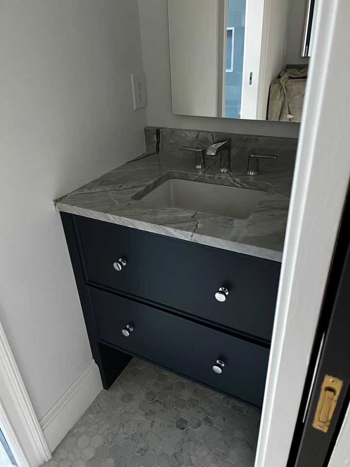 Installed a new bathroom faucet in Waldorf, MD 