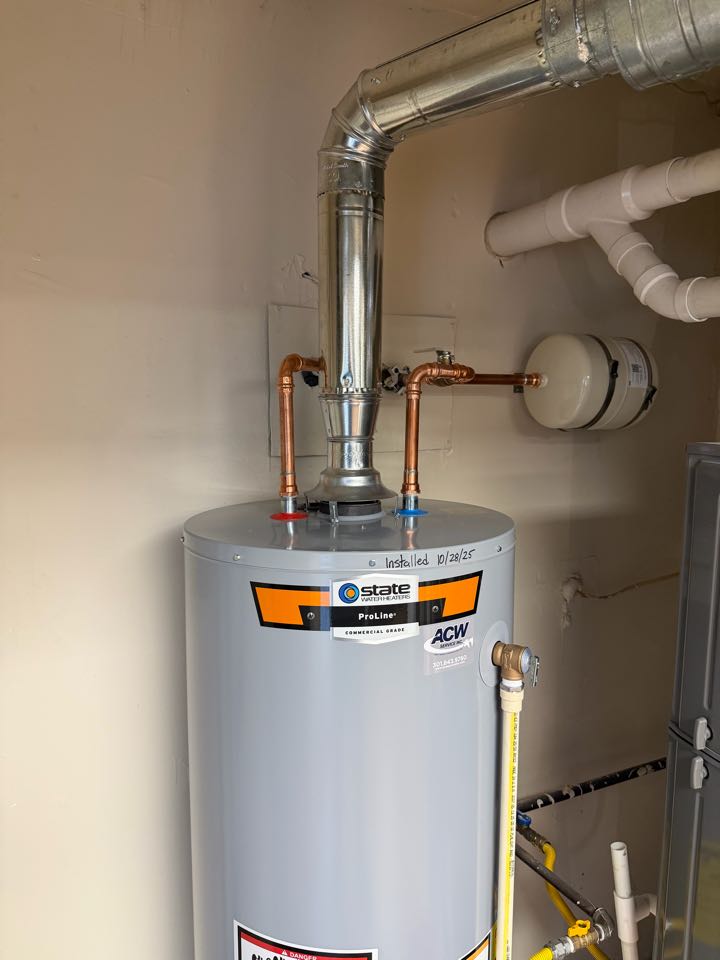 Installed a new water heater in Waldorf, MD 