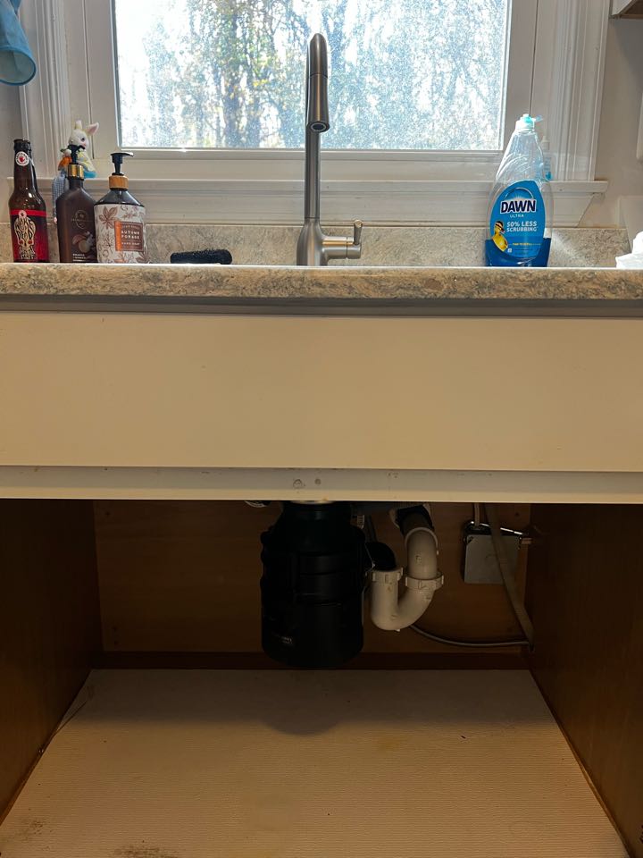 Installed a new kitchen sink faucet and garbage disposal in Upper Marlboro, Maryland