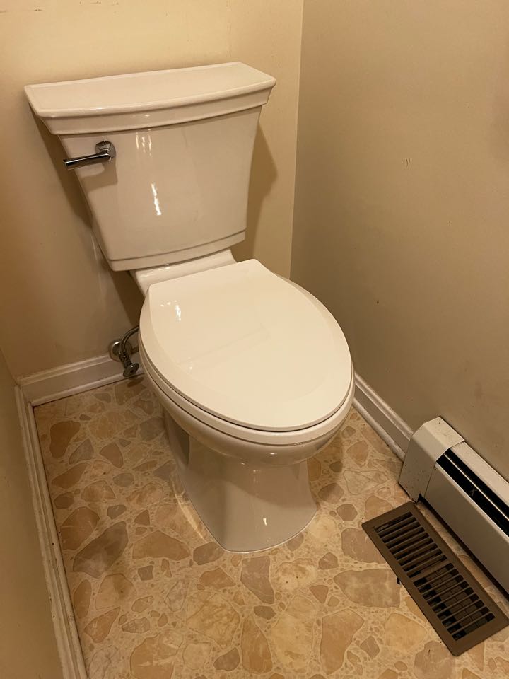 Installed a toilet in La Plata, Maryland 