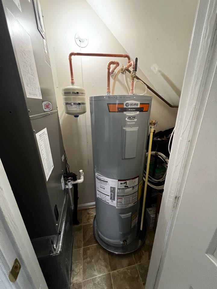 Installed a new water heater in Waldorf, Maryland