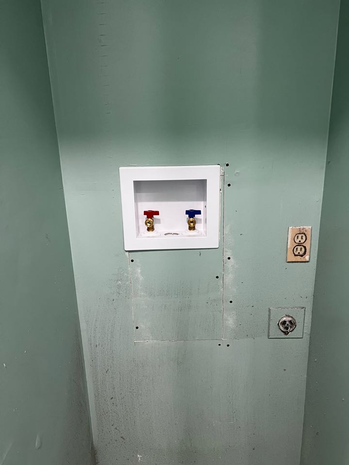 Installed a new washer box in Indian Head, Maryland 