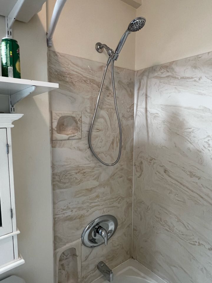 Installed a new tub/shower valve in Lothian, Maryland 