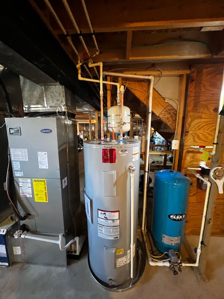 Installed a new water heater in Hughesville, Maryland 