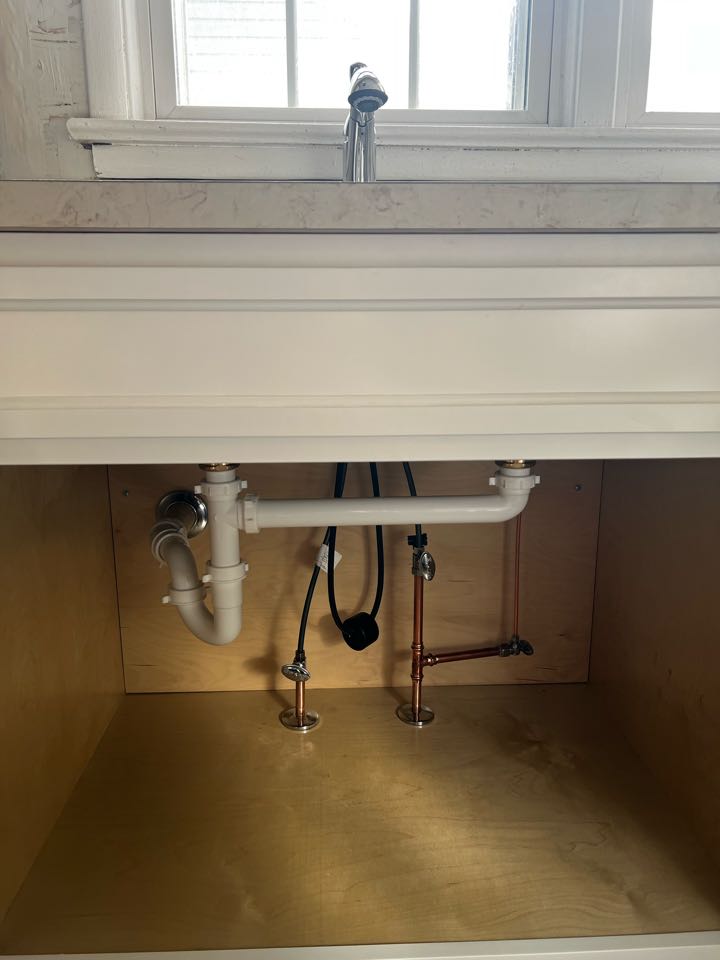 Installed a new kitchen sink plumbing in Temple Hill, Maryland 