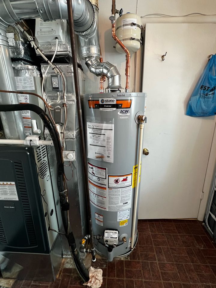 Installed a new water heater in Waldorf, Maryland 