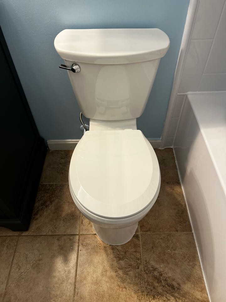 Installed a new toilet in White Plains, Maryland 