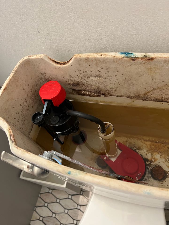 Assessed high water bill and repaired a toilet in Waldorf, MD 