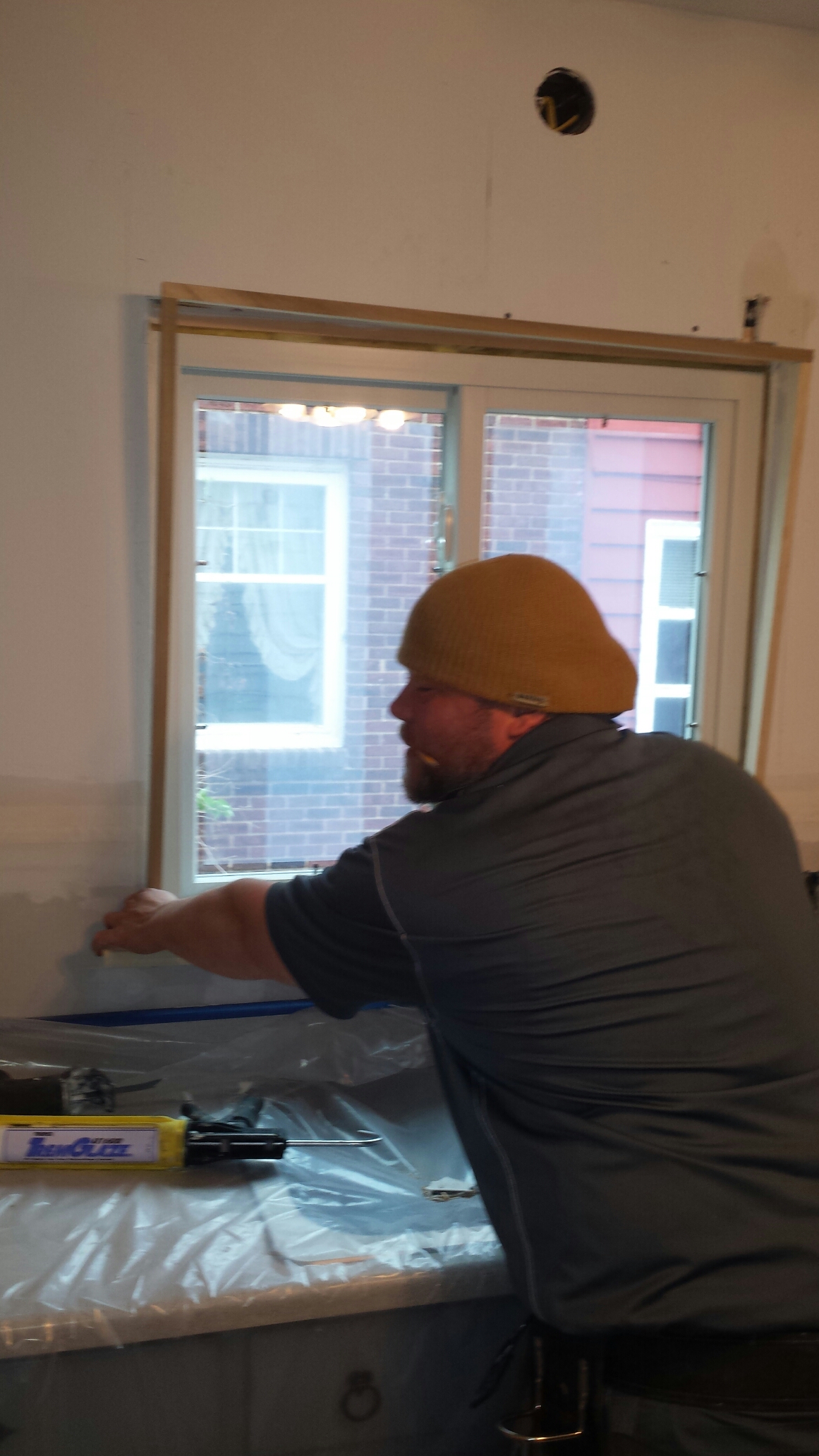 Akron, OH - Installing a beautiful glider window in Akron..Renewal by Andersen Akron, OH - Installing a beautiful glider window in Akron..Renewal by Andersen