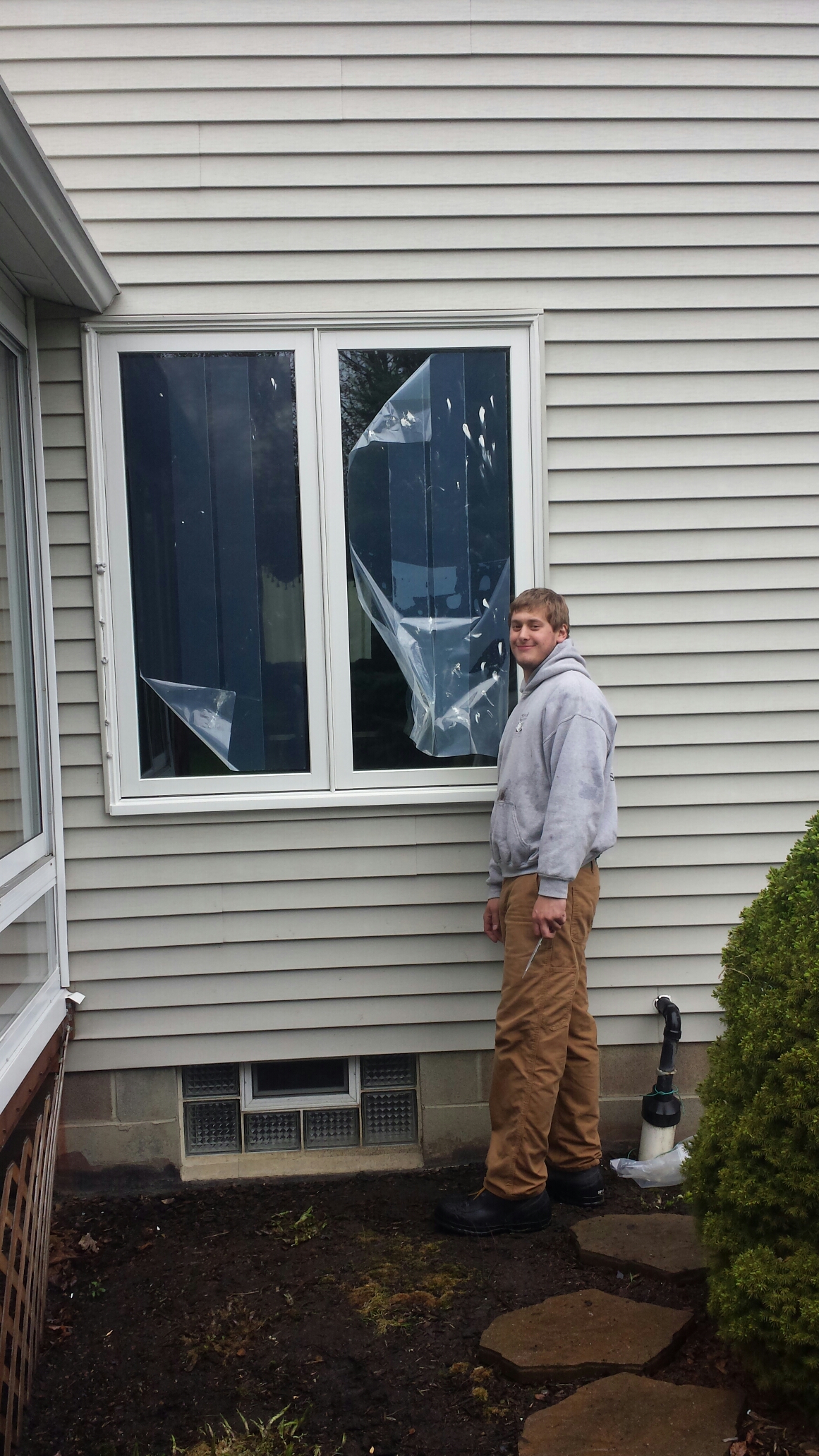 Mentor, OH - Beautiful casement windows being installed in Mentor..Renewal by Andersen Mentor, OH - Beautiful casement windows being installed in Mentor..Renewal by Andersen