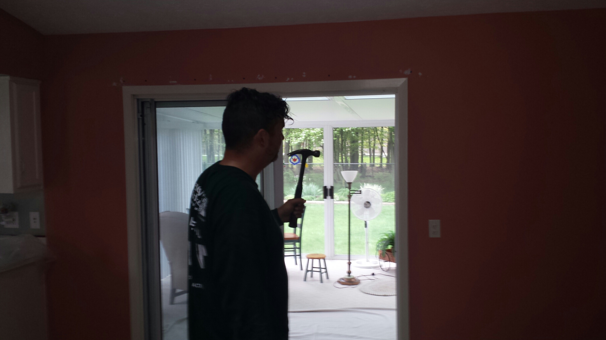 Strongsville, OH - Installing a beautiful patio door in Strongsville..Renewal by Andersen Strongsville, OH - Installing a beautiful patio door in Strongsville..Renewal by Andersen