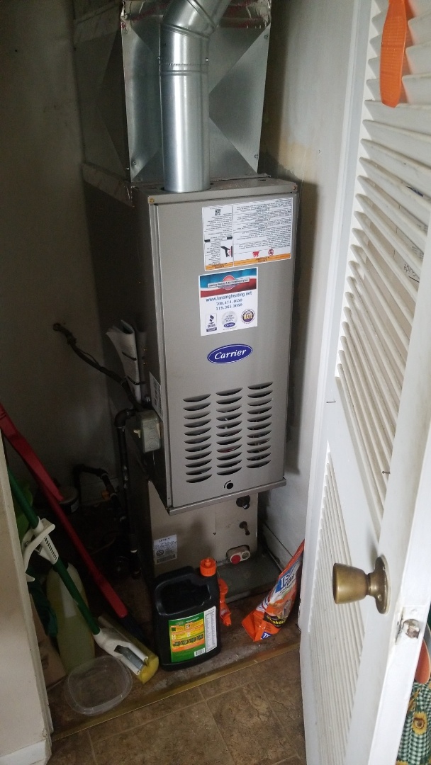 New furnace installation 