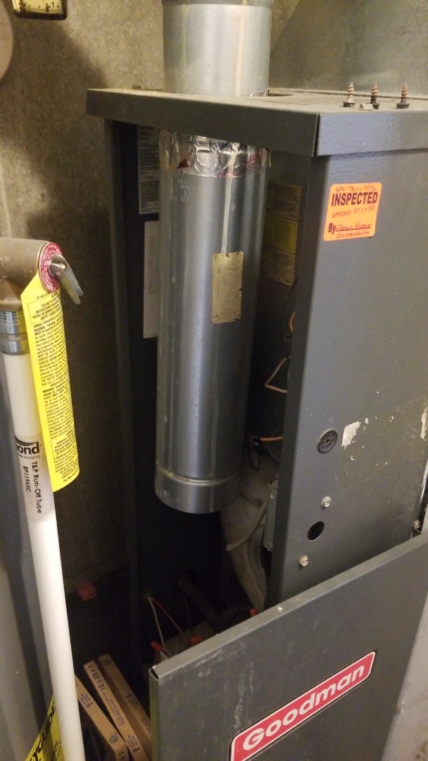 Furnace service, replace motor