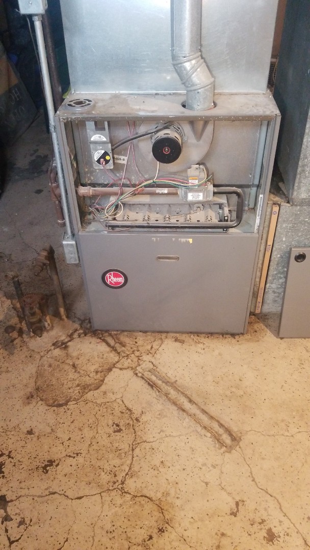 Rheem furnace installation 