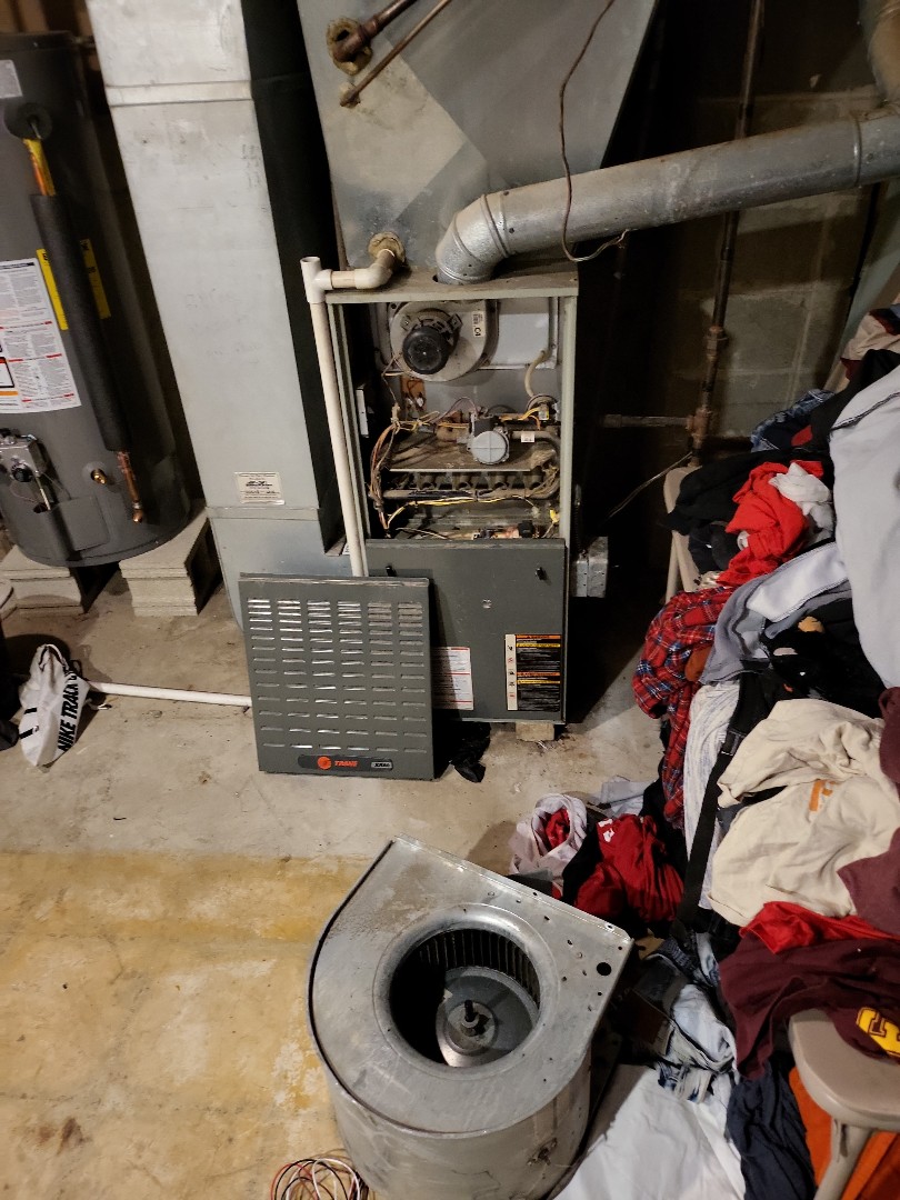 Replace blower motor in America Standard furnace 