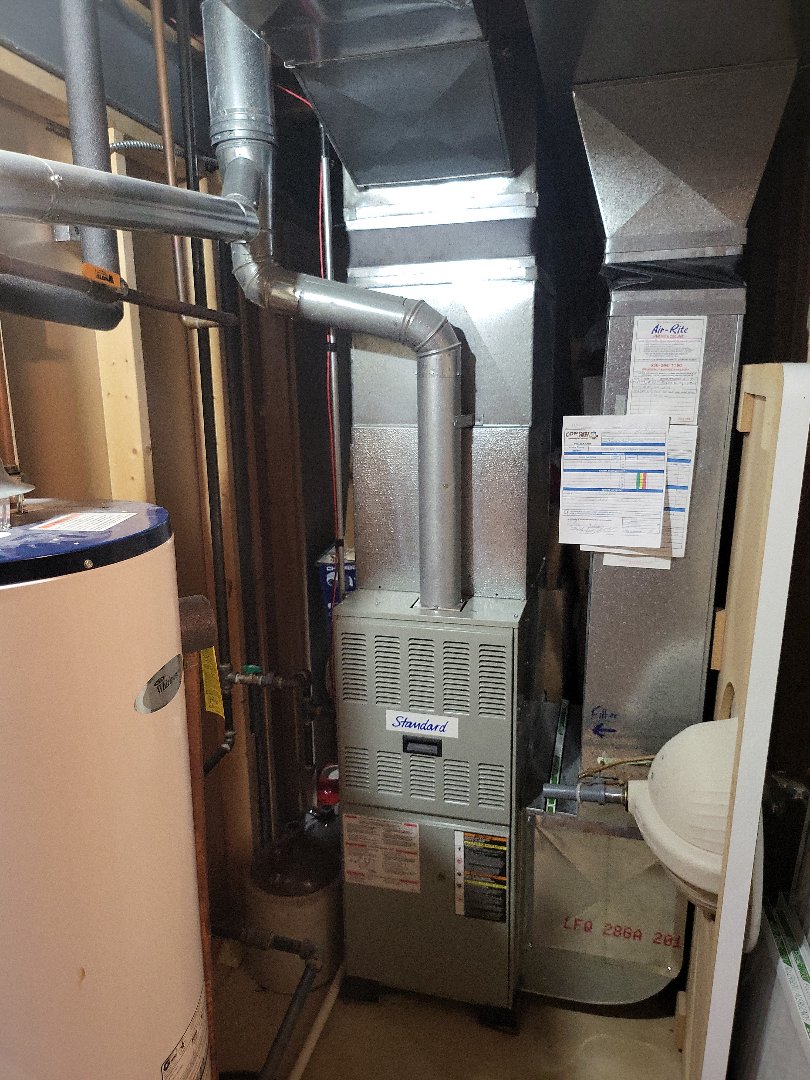 New furnace and airconditioning estimate