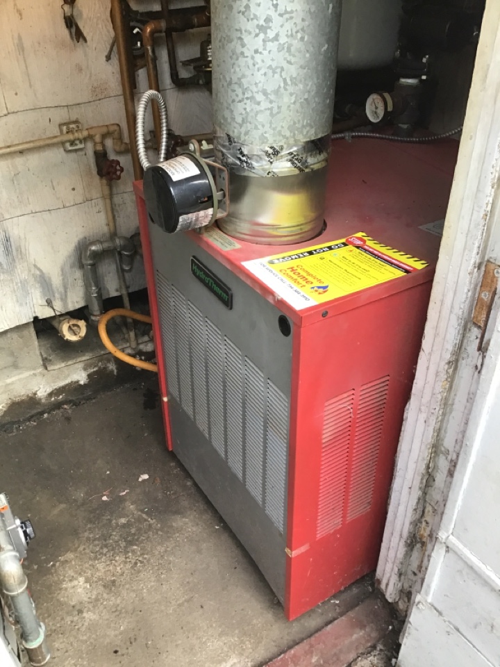 Heating tune up on boiler