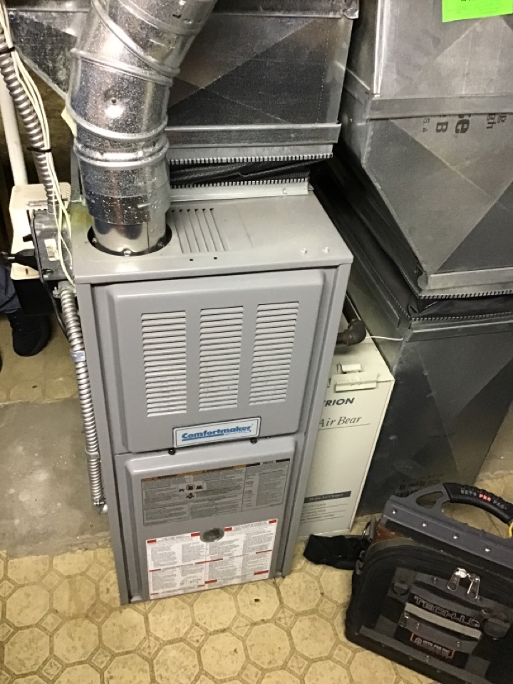 Heat repair on a comfortmaker  furnace