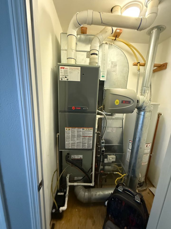 Trane furnace tune up. 