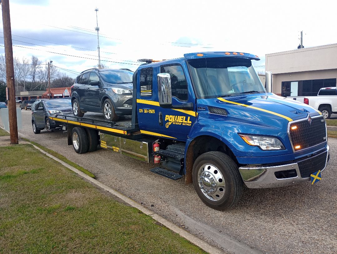 Powell Wrecker Towing Service Near Montgomery, Prattville, Millbrook