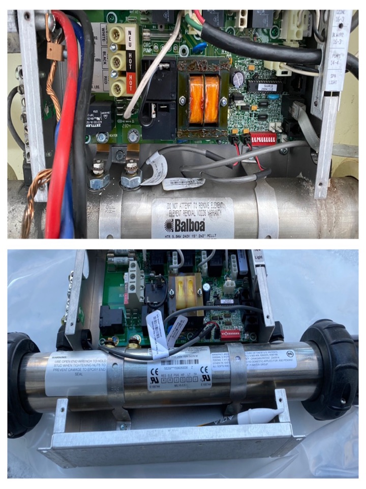 Hot Tub Control Panel Replacement by Platinum Electrical Services in Southwest Calgary