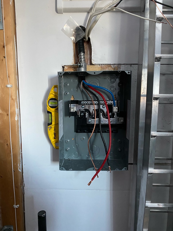 Garage Subpanel Upgrade by Platinum Electrical Services in Northeast Calgary