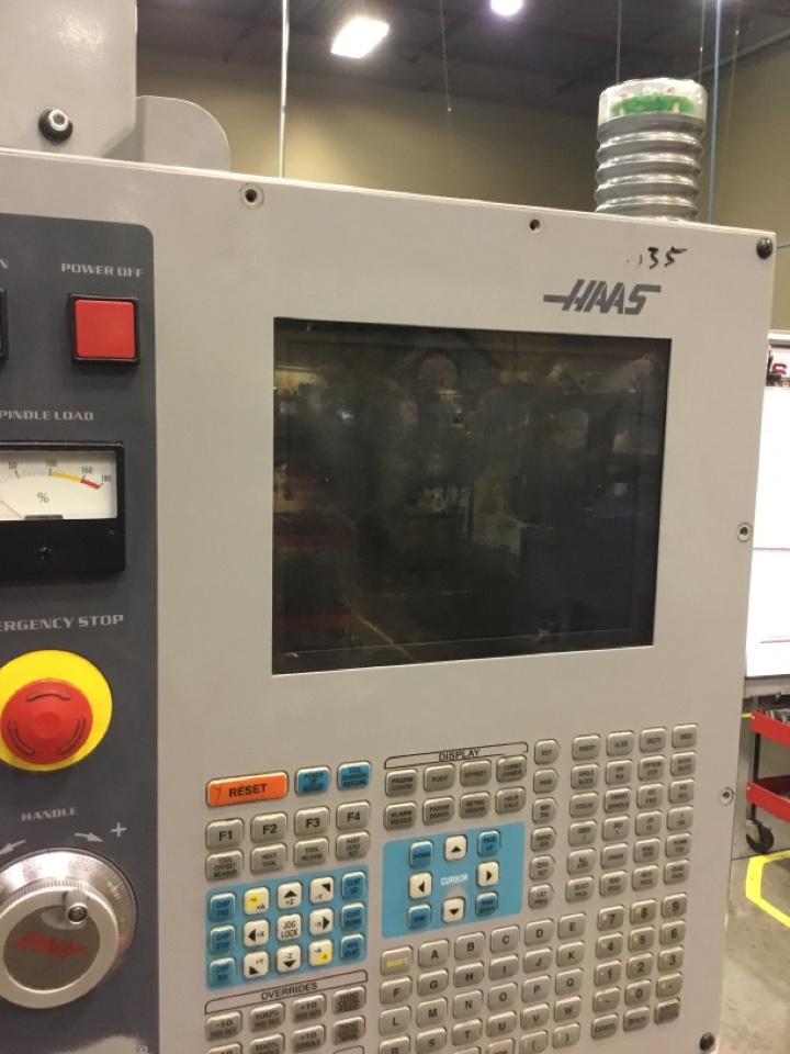 HAAS CNC Communication Cable Repair by Platinum Electrical Services in Northeast Calgary