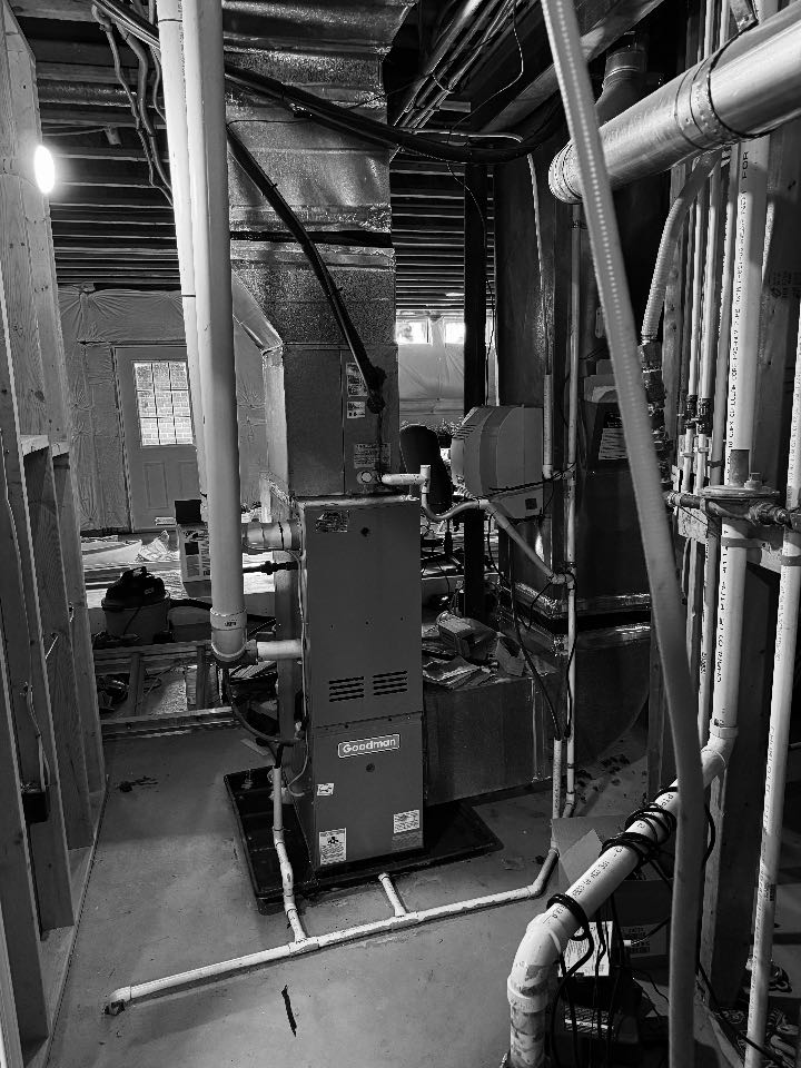 Gas furnace replacement proposal to replace Goodman furnace. Free estimates.