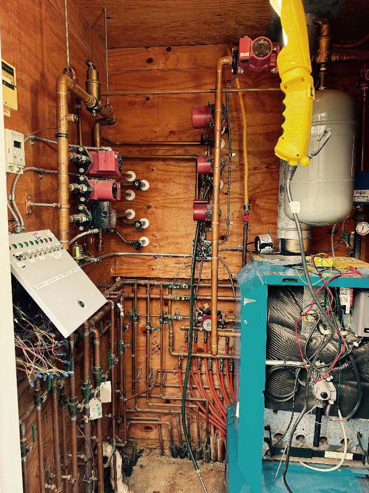 Gas boiler propane service call. Performed diagnostics on Buderus propane boiler.