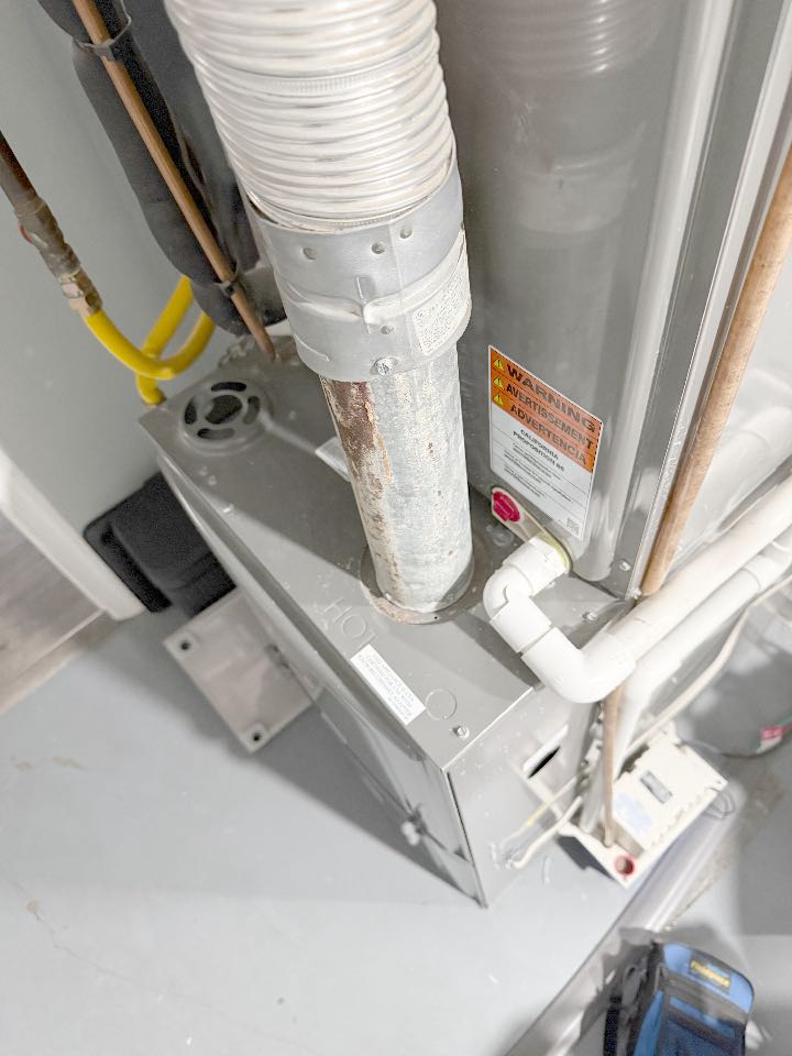 Gas furnace no heat call. Performed gas furnace repair on RUUD. A basic maintenance cleaning feature was initiated.