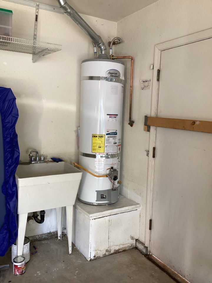 Replace water heater 