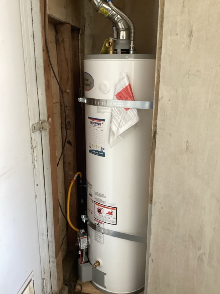New water heater 