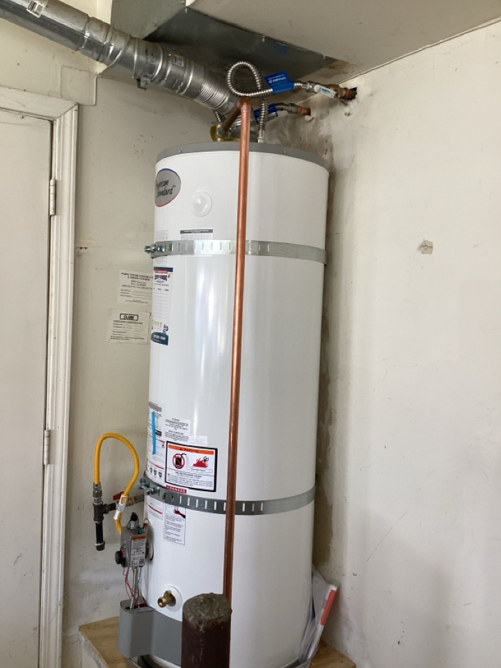 New water heater 