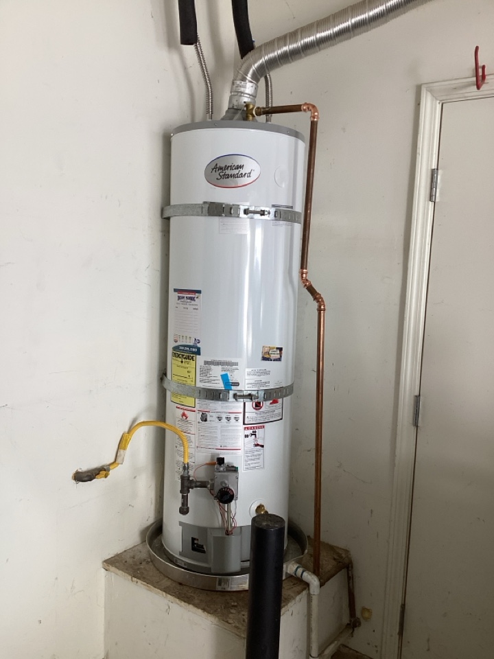 Replace water heater 