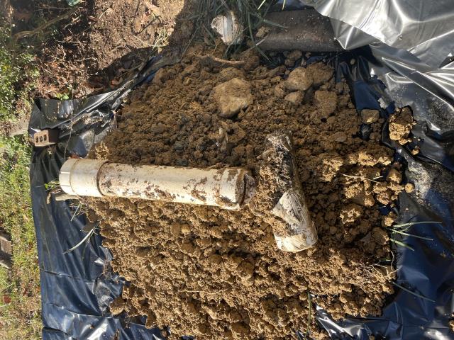 Pride Plumbing came out and replaced a broken and clogged two-way PVC cleanout with a new two-way PVC cleanout and PVC piping and fittings.